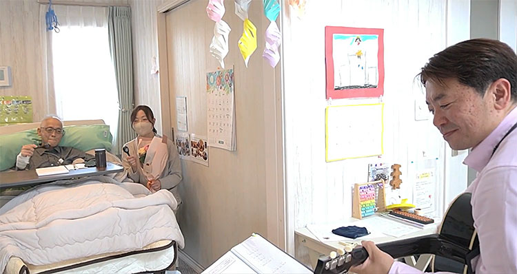 在宅音楽会の様子