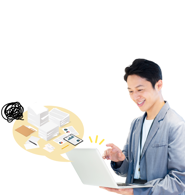 医療の書類業務をもっとシンプルに、押印の手間ゼロで管理もスムーズ。